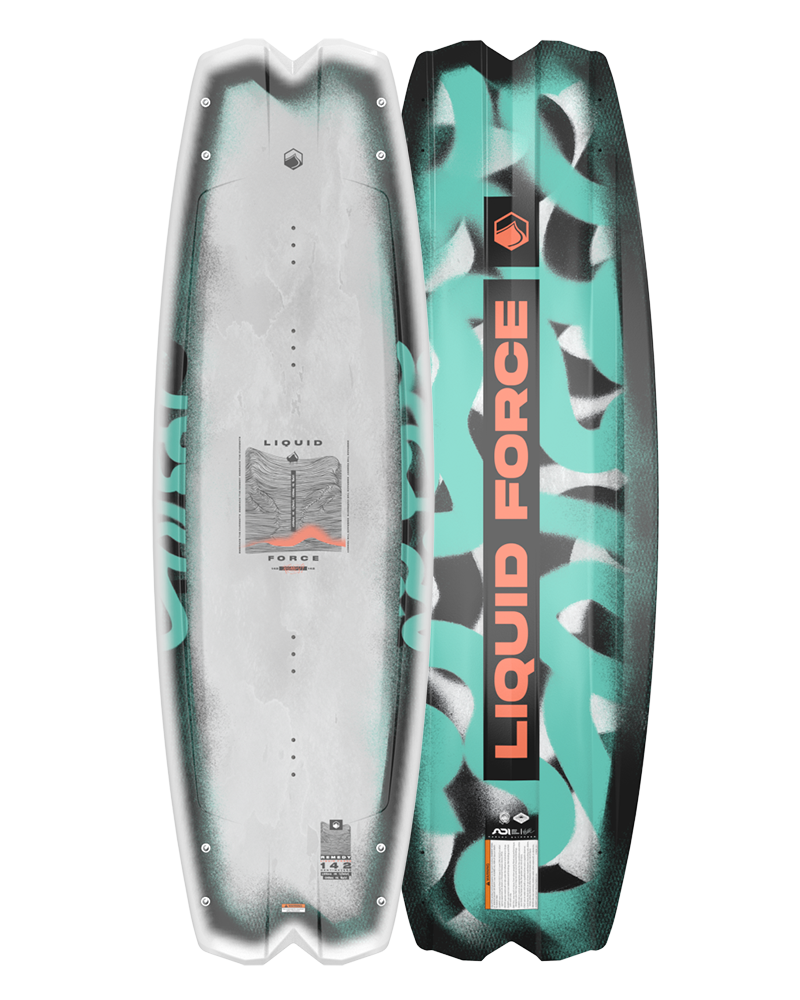 Liquid Force 2024 Aero 6X Black Wakeboard Bindings