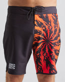 Mad Hueys Flaming Spiral 18" Boardshort