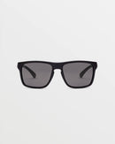Volcom Trick - Matte Black/Grey Polarised