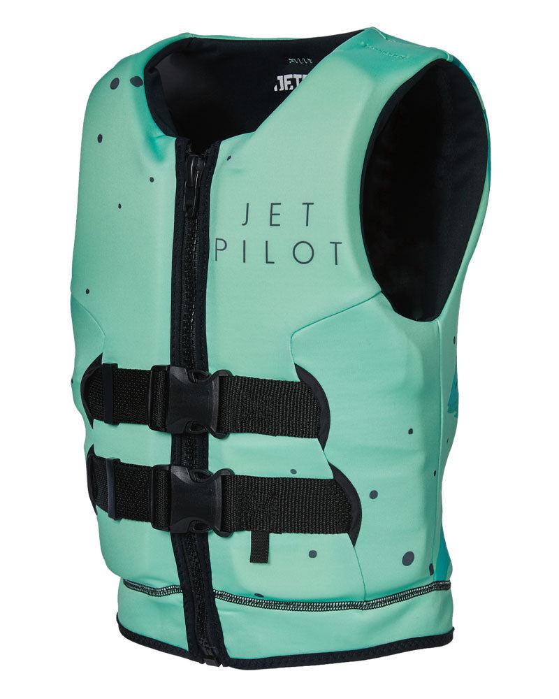 2023 Jetpilot Wings Youth Vest-Mint-3-4-Skiforce Australia