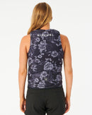 2023 Ripcurl Dawn Patrol Pro Womens Vest-Black/Black-8-Skiforce Australia