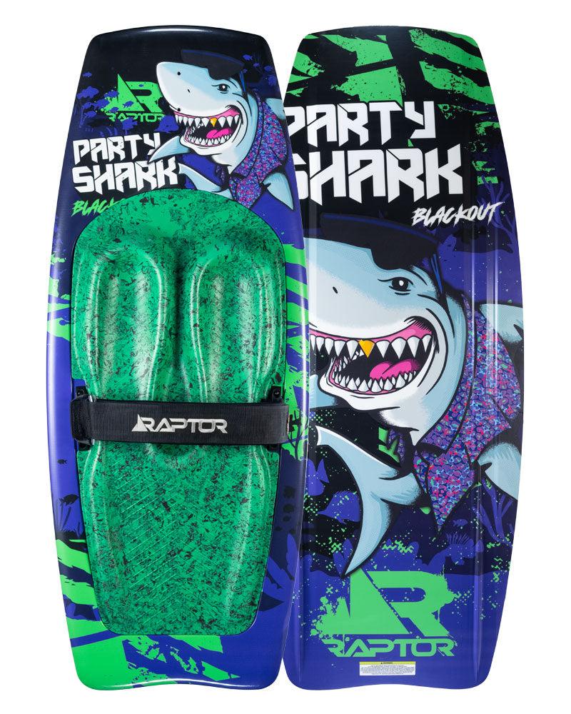 Raptor Party Shark Blackout Kneeboard-Skiforce Australia