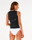 2023 Ripcurl E-Bomb Womens Vest-Black-8-Skiforce Australia