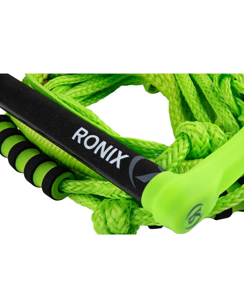 Ronix Silicone Surf Rope and Handle-Black/White-Skiforce Australia
