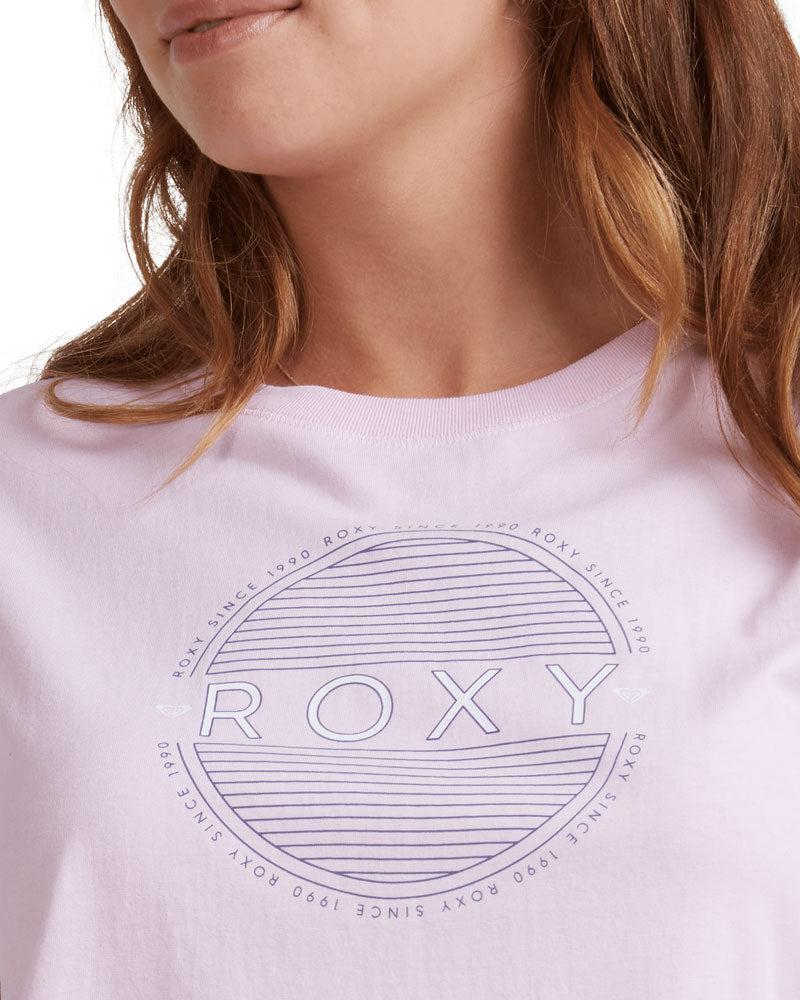 Roxy Epic Afternoon Corpo Tee-Pink Lavender-XS-Skiforce Australia