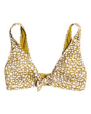 Roxy Lilies Surf Elongated Tri Bikini Top-Olive Oil Leaves-XS-Skiforce Australia