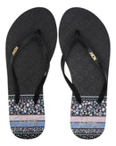 Roxy Viva Printed Thong-Anthracite-US 6.0-Skiforce Australia