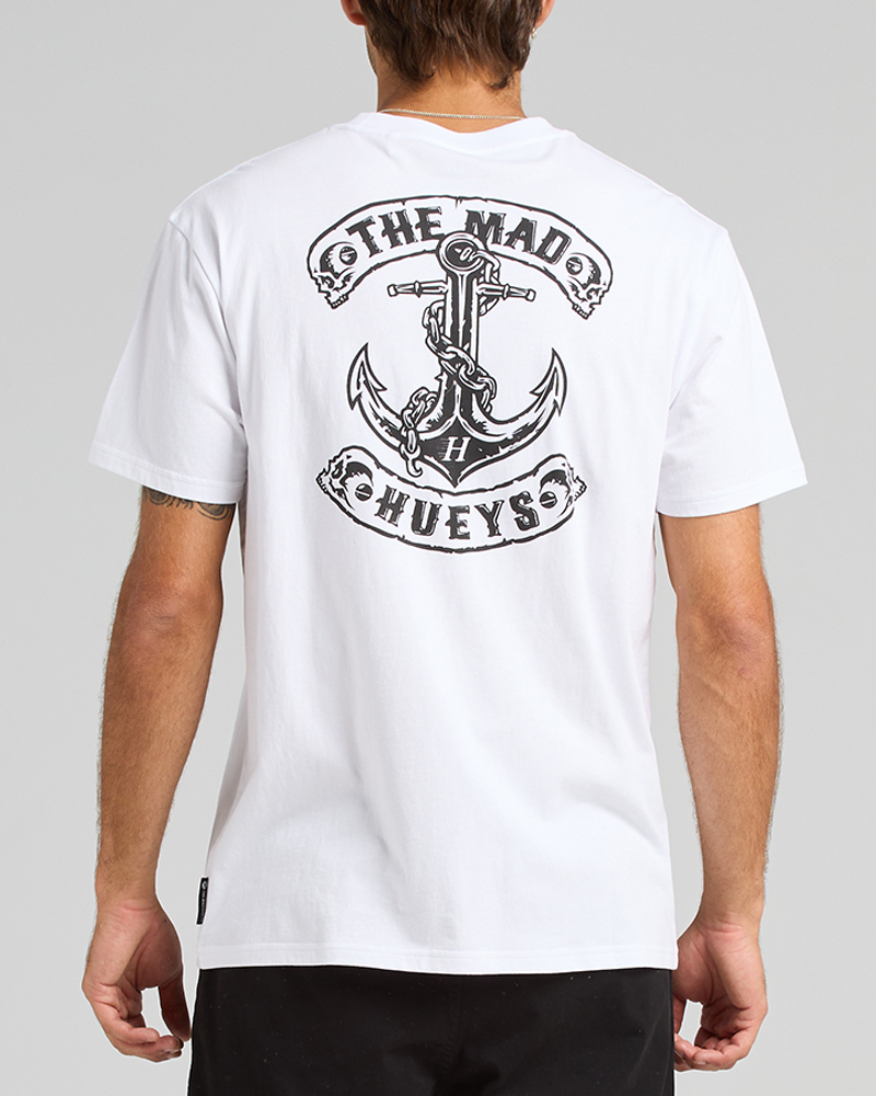 Mad Hueys Hueys Skull Anchor Tee