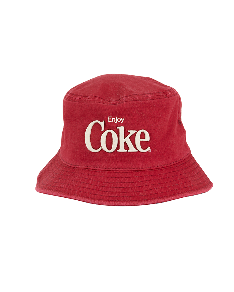 American Needle Coke Vintage Raglan Bucket Hat