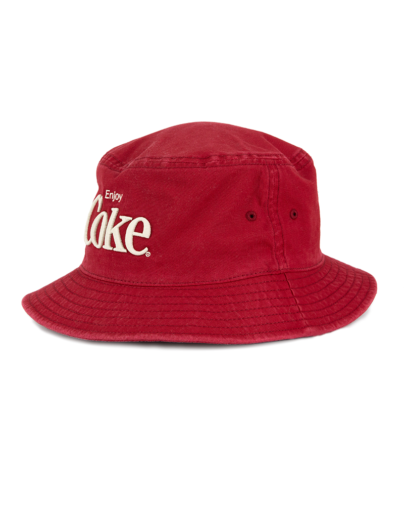 American Needle Coke Vintage Raglan Bucket Hat