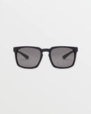 Volcom Alive - Matte Black/Grey Polarised