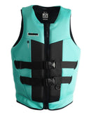 2023 Follow Tact Womens Vest-Teal/Black-6-Skiforce Australia