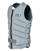 2023 Jetpilot X1 Womens Vest - Sina-Charcoal-6-Skiforce Australia