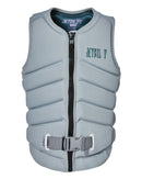 2023 Jetpilot X1 Womens Vest - Sina-Light Grey-6-Skiforce Australia