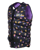 2023 Jetpilot X1 Womens Vest - Sina-Charcoal-6-Skiforce Australia