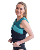 2023 Jobe Unify Womens Vest-Teal-8-Skiforce Australia