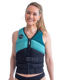 2023 Jobe Unify Womens Vest-Teal-8-Skiforce Australia