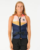 2023 Ripcurl E-Bomb Womens Vest-Peach-8-Skiforce Australia