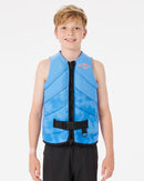 2023 Ripcurl Dawn Patrol Youth Vest-Blue-4-6-Skiforce Australia