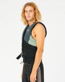 2023 Ripcurl Dawn Patrol Vest-Black-S-Skiforce Australia