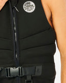 2023 Ripcurl E-Bomb Vest-Black/White-S-Skiforce Australia