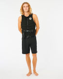 2023 Ripcurl E-Bomb Vest-Black/White-S-Skiforce Australia