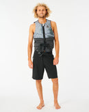 2023 Ripcurl E-Bomb Vest-Black/White-S-Skiforce Australia