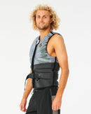 2023 Ripcurl E-Bomb Vest-Black/White-S-Skiforce Australia