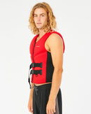 2023 Ripcurl Omega Vest-Charcoal-S-Skiforce Australia