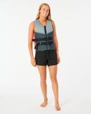 2023 Ripcurl Omega Womens Vest-Charcoal Grey-6-Skiforce Australia