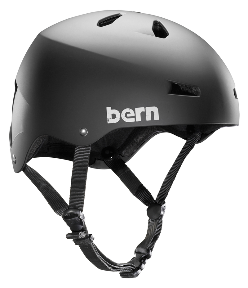 Bern Macon H2O Black Helmet-Skiforce Australia