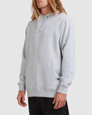 Billabong Overdye Pop Hoodie-Light Grey Heather-S-Skiforce Australia