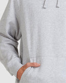 Billabong Overdye Pop Hoodie-Light Grey Heather-S-Skiforce Australia