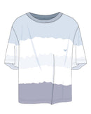 Roxy Cold Lines Tee-Cerulean-XS-Skiforce Australia