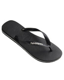 Havaianas Rubber Logo-Black/Glacial White-US 5.0-Skiforce Australia
