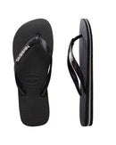 Havaianas Rubber Logo-Black/Glacial White-US 5.0-Skiforce Australia