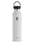 Hydro Flask 24oz Standard Mouth-White-Skiforce Australia