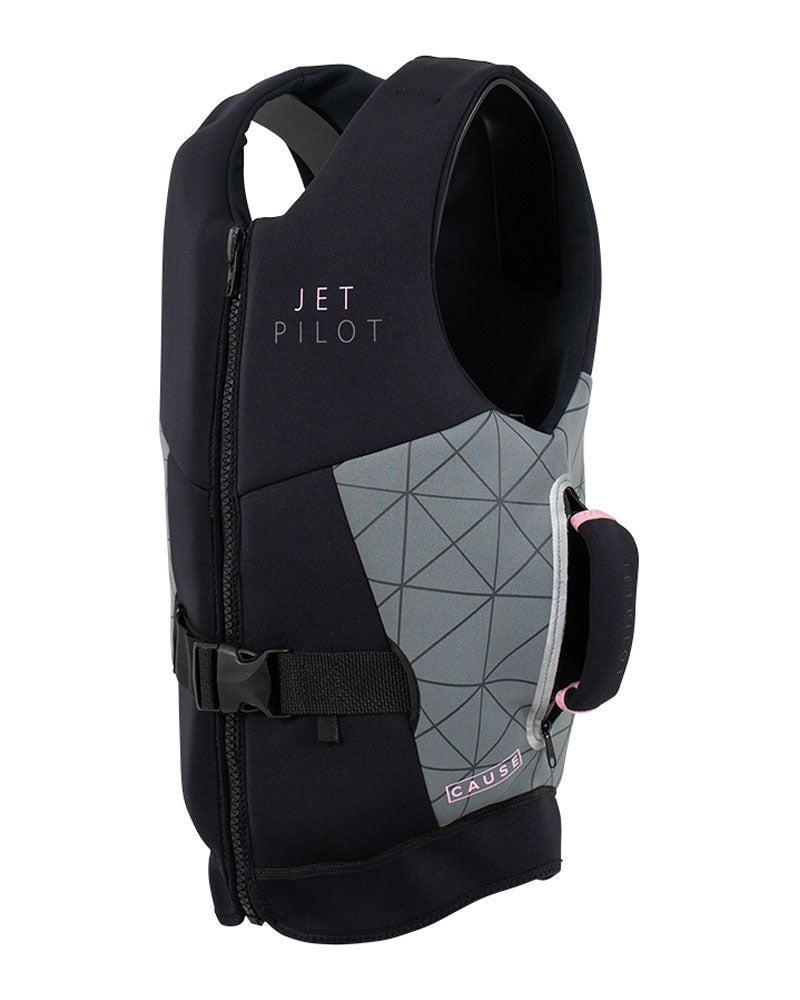 2022 Jetpilot Cause Women's Vest-Grey-6-Skiforce Australia