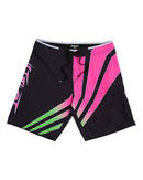 Jetpilot Sideswipe Men's Rideshort-Black/Pink-28-Skiforce Australia