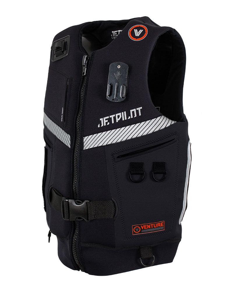 2023 Jetpilot Venture Vest-Black/Black-S-Skiforce Australia