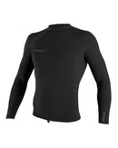 O'Neill Reactor II 1.5mm L/S Wetsuit Jacket-Black/Black-S-Skiforce Australia
