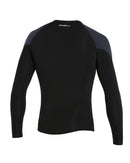 O'Neill Reactor II 1.5mm L/S Wetsuit Jacket-Black/Gunmetal-S-Skiforce Australia