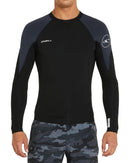 O'Neill Reactor II 1.5mm L/S Wetsuit Jacket-Black/Gunmetal-S-Skiforce Australia