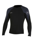 O'Neill Reactor II 1.5mm L/S Wetsuit Jacket-Black/Gunmetal-S-Skiforce Australia