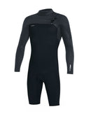 O'Neill Hyperfreak CZ L/SL 2mm Springsuit-Black/Black-S-Skiforce Australia