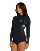 O'Neill Bahia 2mm L/SL Mid BZ Springsuit-Black/Black-6-Skiforce Australia