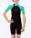 Peak Energy Jr 1.5mm S/SL Springsuit-Turquoise-6-Skiforce Australia