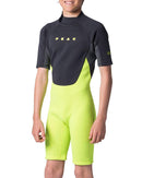 Peak Energy Jr 1.5mm S/SL Springsuit-Black/Lime-6-Skiforce Australia