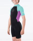 Peak Energy Jr 1.5mm S/SL Springsuit-Black/Lime-6-Skiforce Australia