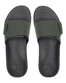 Quiksilver Bright Coast Adjust Slide-Green/Green/Grey-US 8.0-Skiforce Australia